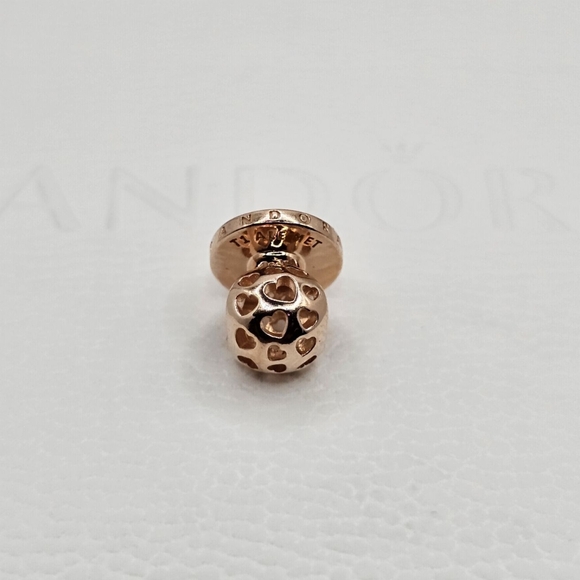 Authentic Pandora Rose Dangle Charm - Picture 7 of 7